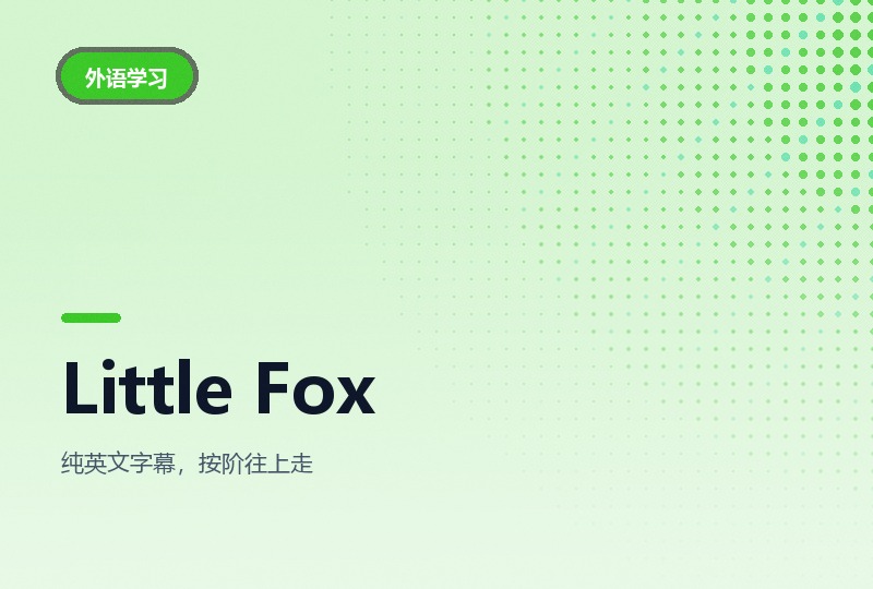 小狐狸Little Fox分级动画1-9阶：91部全套-晓之以ray资源网